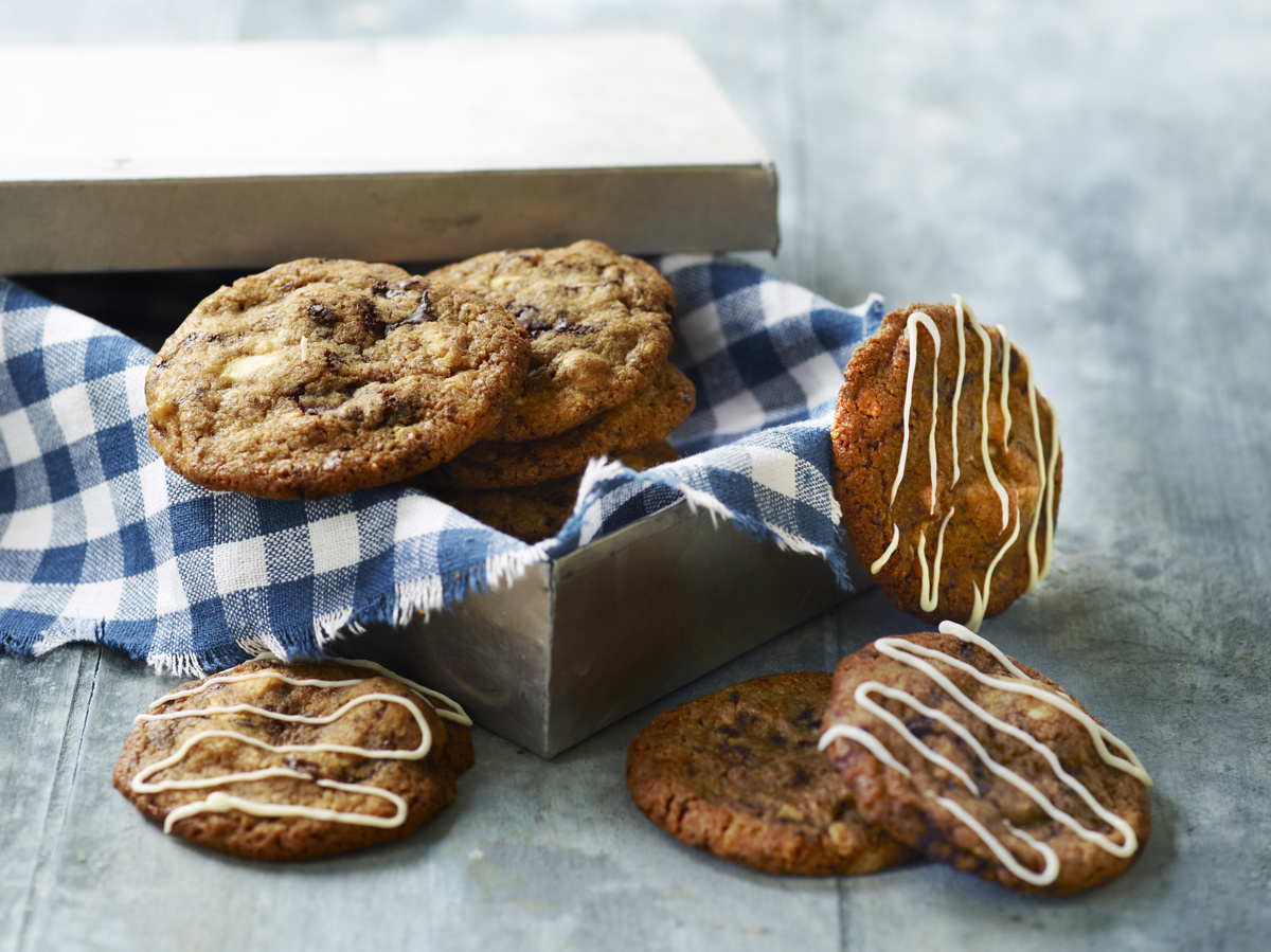retning overskydende italiensk Cookies med marcipan og chokolade | ODENSE MARCIPAN